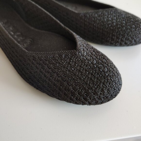 Rothy’s Flat - Black Honeycomb - Women’s size 10 - NWOB - Picture 2 of 5